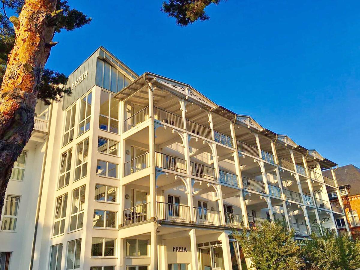 Villa Freia In Binz - Wg 11 Mit Meerblick Und Balkon ภายนอก รูปภาพ