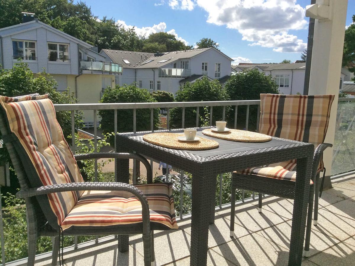 Villa Freia In Binz - Wg 11 Mit Meerblick Und Balkon ภายนอก รูปภาพ
